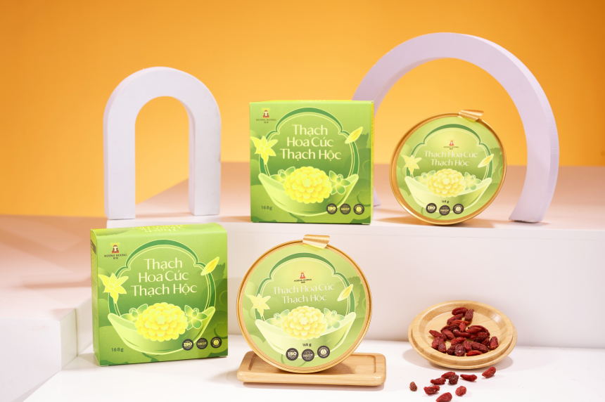 Son şirket davaları OEM Chrysanthemum Jelly vaka çalışması Vietnam markası Nương Nương