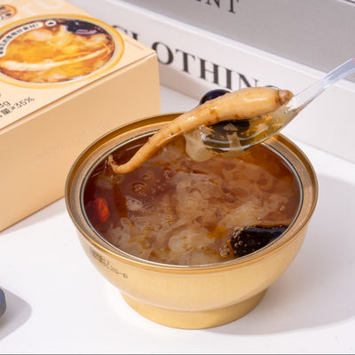 satın al Bağışıklık sistemini güçlendirin Uykuyu iyileştirin Ginseng ve Tremella Çorbası Yaşlılar için sakızlı besin takviyeleri Çevrimiçi üretim