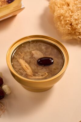 satın al Az Şekerli Ginseng Kar Mantar Besleyici Kolajen Çorbası Hafif Besleyici Çin Tatlısı Sağlık Bilinci için İdeal Çevrimiçi üretim