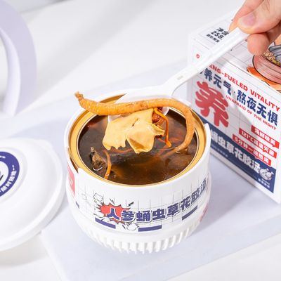 İyi bir fiyat. Ginseng ve Cordyceps Balık Mürü Çorbası     Kolagen Zengin Çorbası ile Enerji, Dayanıklılık ve Bağışıklık Desteği için Üst düzeyde Bitkisel Tonik çevrimiçi