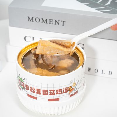 İyi bir fiyat. Ginseng ve Yabani Mantarlı Fonksiyonel Tavuk Çorbası Temiz Rahatlatıcı Yiyecek Hazır Güçlü Sağlık için Besleyici Bitki Çorbası çevrimiçi