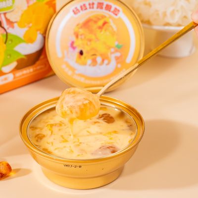 İyi bir fiyat. Mango Pomelo Sago Şeftali Sakız hediye kutusu Her Fırsat için Lezzetli ve Eklenmemiş Hong Kong tarzı tatlılar çevrimiçi