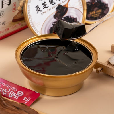 İyi bir fiyat. Sağlıklı içecekler ve tatlılar Ganoderma lucidum Guiling Jelly Geleneksel bitkisel ilaç Uykuyu iyileştirin Stresten kurtulun çevrimiçi