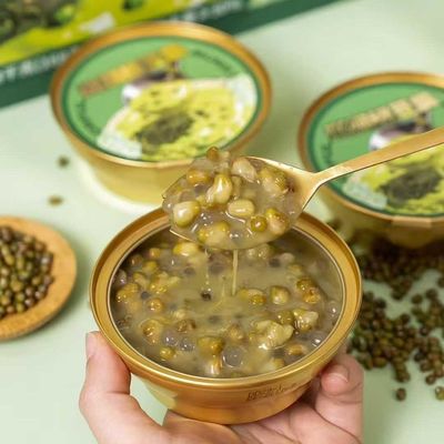 İyi bir fiyat. Pandan Mung Fasulyesi Lotus Tohumu İçeceği Beslenmeye Hazır Bitki Temelli Şeker Eklenmemiş Bitkisel Tatlı Temiz Etiket çevrimiçi
