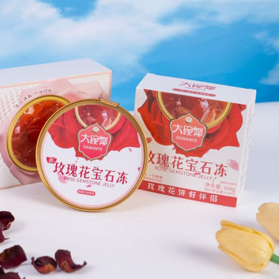 İyi bir fiyat. Rose Herbal Jelly Tatlı 168g Bitki Temelli Fonksiyonel Gıda Cilt Sağlığını ve Kadın Refahını Destekler Düşük Şekerli Temiz Etiketli Atıştırmalık Yemeğe Hazır çevrimiçi