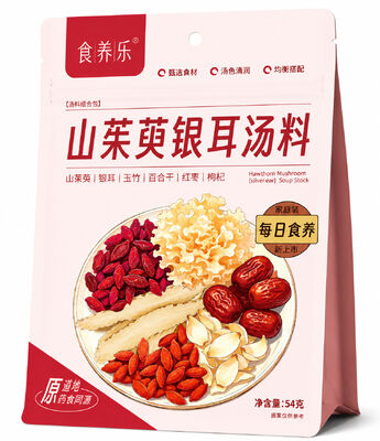 İyi bir fiyat. Glutensiz HACCP Sertifikalı Doğal Kornelian Cherry Tremella Çorbası 54g Doğal Malzemeler Vegan Diyeti için Uygun çevrimiçi