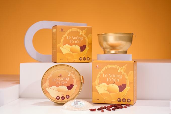OEM Packaging for Bird’s Nest Baked Pear by Vietnam Brand Nương Nương